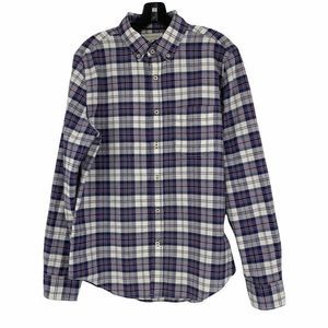 Aeropostale Plaid Shirt 9782 Small Oxford Collar